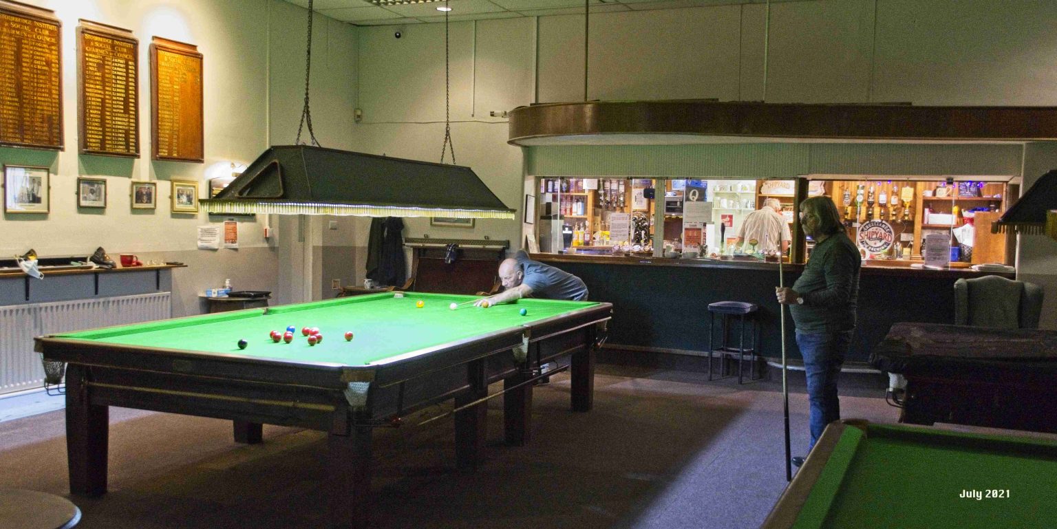 Snooker Stourbridge Institute Social Club